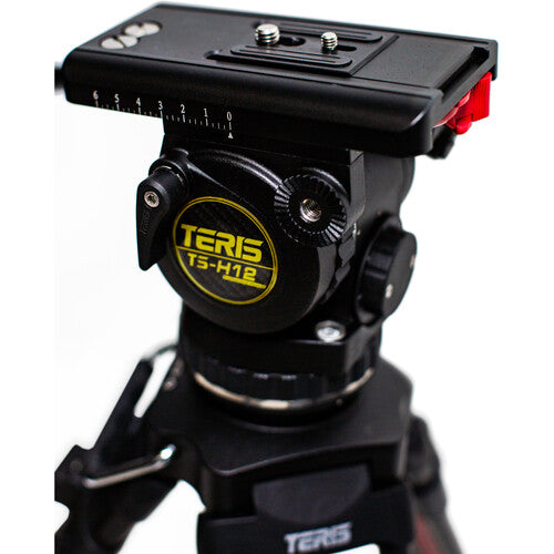 Teris TS-H12CF-Q Fluid Head & Carbon Fiber Tripod System