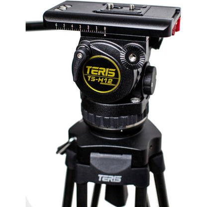 Teris TS-H12CF-Q Fluid Head & Carbon Fiber Tripod System