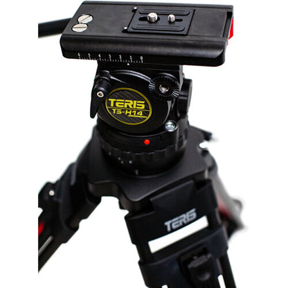 Teris TS-H14CF-Q Fluid Head & Carbon Fiber Tripod System