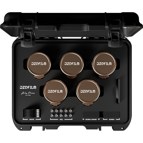 DZOFILM Arles Lustre 14/21/40/135/180mm(PL_Gold_Case_5pcs_Imperial)