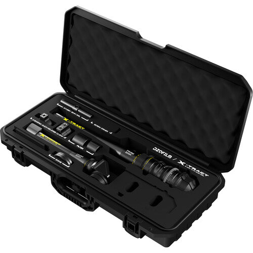 DZOFILM Xtract 18-28mm__Detachable rear lens *1+ front lenses*2  0∘+360∘(PL_Black_Case_2pcs_Metric)