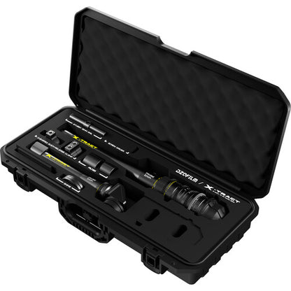 DZOFILM Xtract 18-28mm__Detachable rear lens *1+ front lenses*2  0∘+360∘(PL_Black_Case_2pcs_Metric)