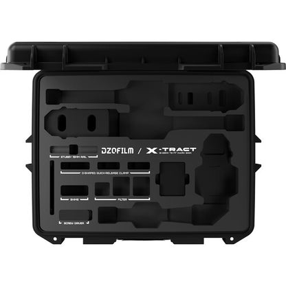 "DZOFILM Xtract 18-28mm_Detachable rear lens *1 + front lenses*3 0∘+90∘+360∘(PL_Black_Case_3pcs_Metric)"