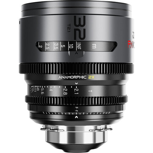 Pavo 2x anamorphic Prime 100mm T2.1-Blue Coating- PL&EF mount- Imperial