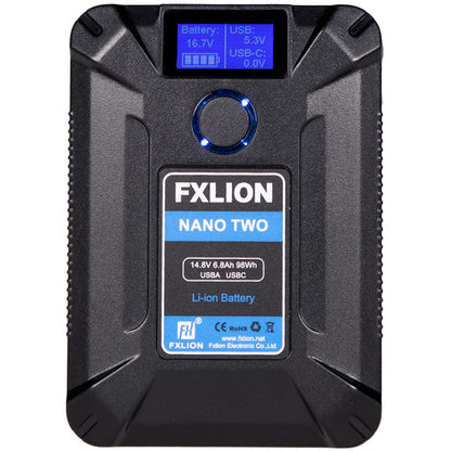 FXLion Nano TWO Ultracompact V-Mount Battery (98Wh)
