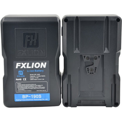FXLion Cool Black Series BP-190S 190Wh 14.8V Battery (V-Mount)