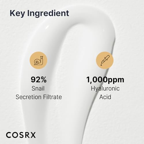 COSRX Snail Mucin 92% Face Moisturizer, 3.52 Oz