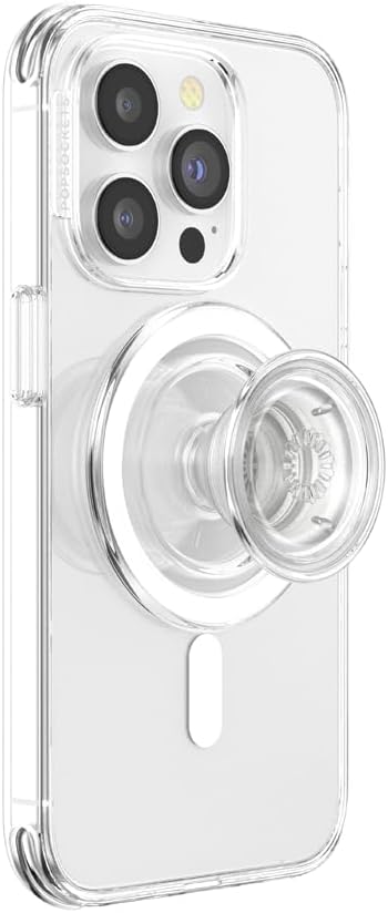 PopSockets Phone Grip, Clear - MagSafe Compatible