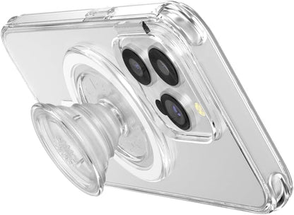 PopSockets Phone Grip, Clear - MagSafe Compatible