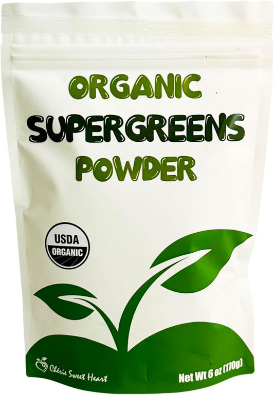 Cherie Sweet Heart Supergreens Powder, 6oz