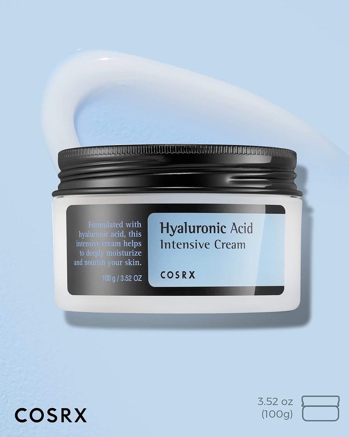 COSRX Hyaluronic Acid Moisturizing Cream, 100g