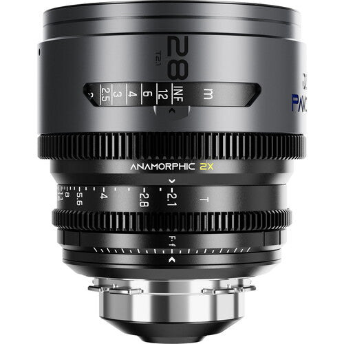 Pavo 2x anamorphic Prime 28mm T2.1-Blue Coating- PL&EF mount- Imperial