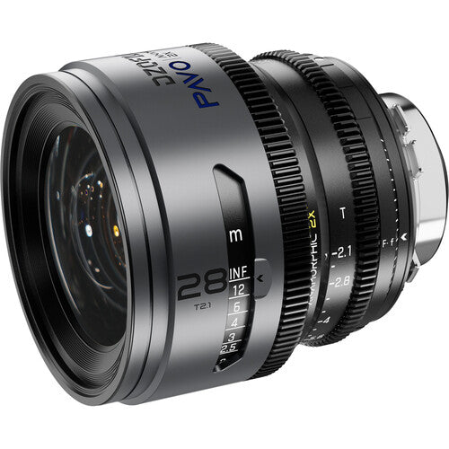 Pavo 2x anamorphic Prime 28mm T2.1-Blue Coating- PL&EF mount- Imperial
