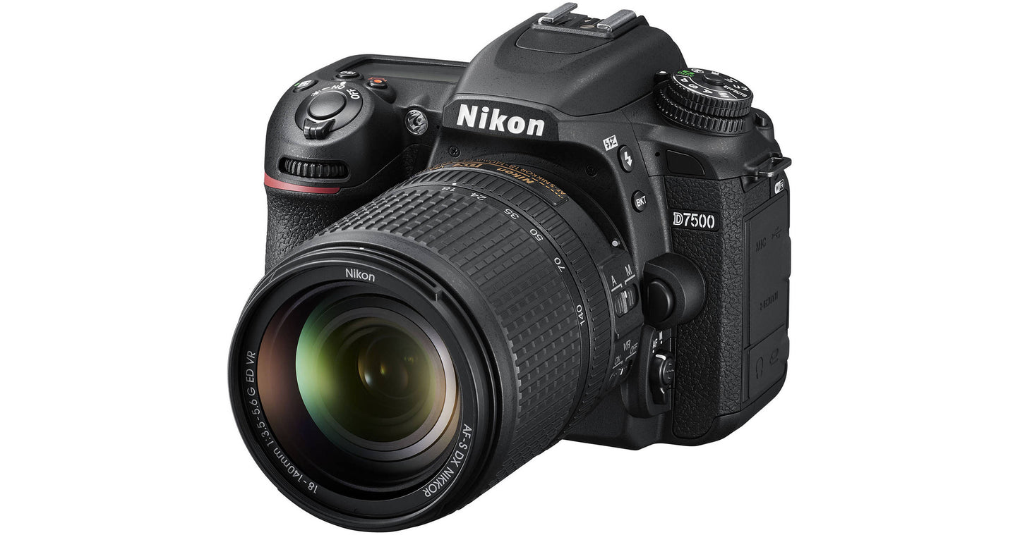 Nikon D7500 DSLR Camera with 18-140mm Lens