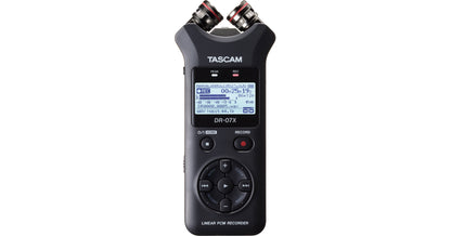 TASCAM DR-07X 2-Input / 2-Track Portable Audio Recorder with Onboard Adjustable Stereo Microphone